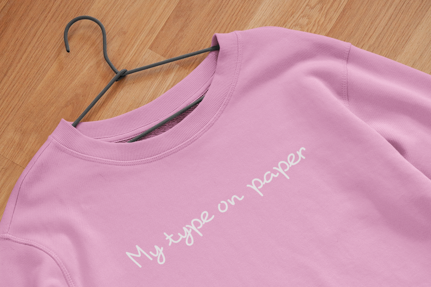My type on paper jumper