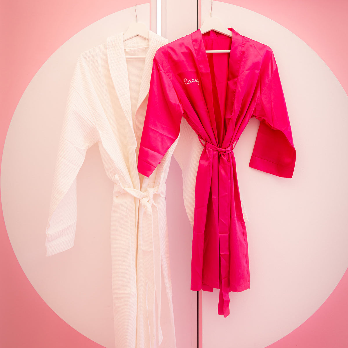 Local Beach Love Collection Heart Luxe Robe Cream/Black main image 1