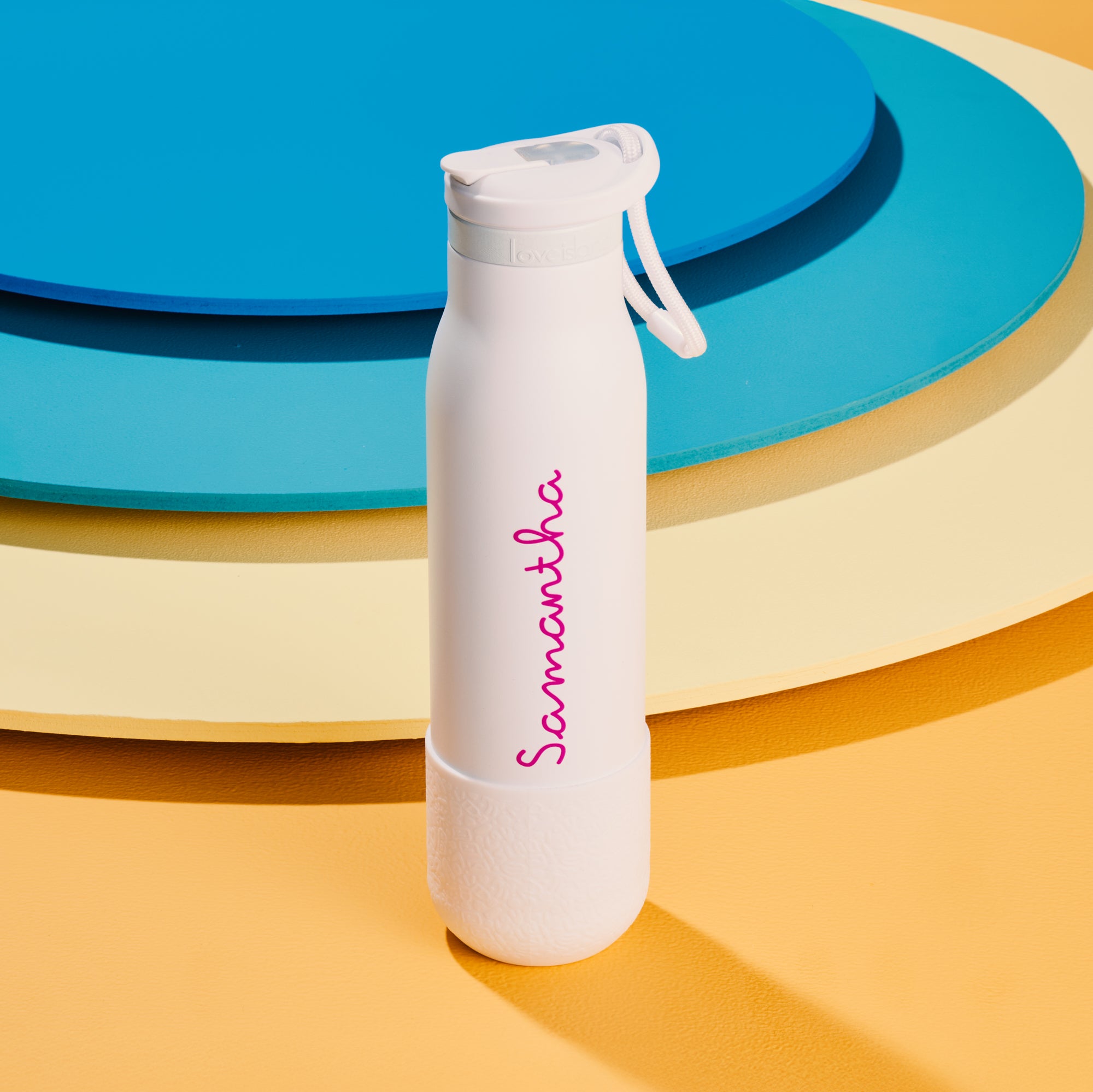 Brand New Official Love Island Insulated Water Bottle - Personalised