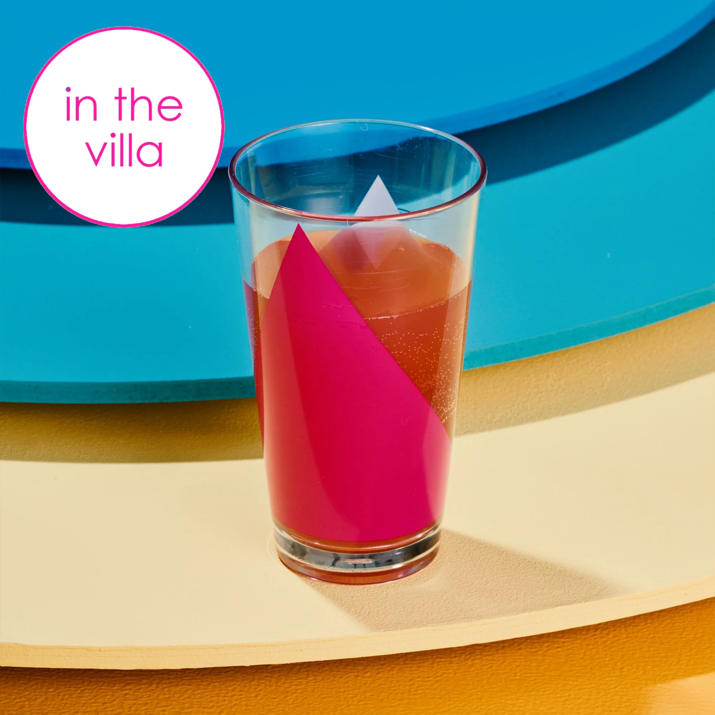 Love Island Official Picnic Glass - Vertical