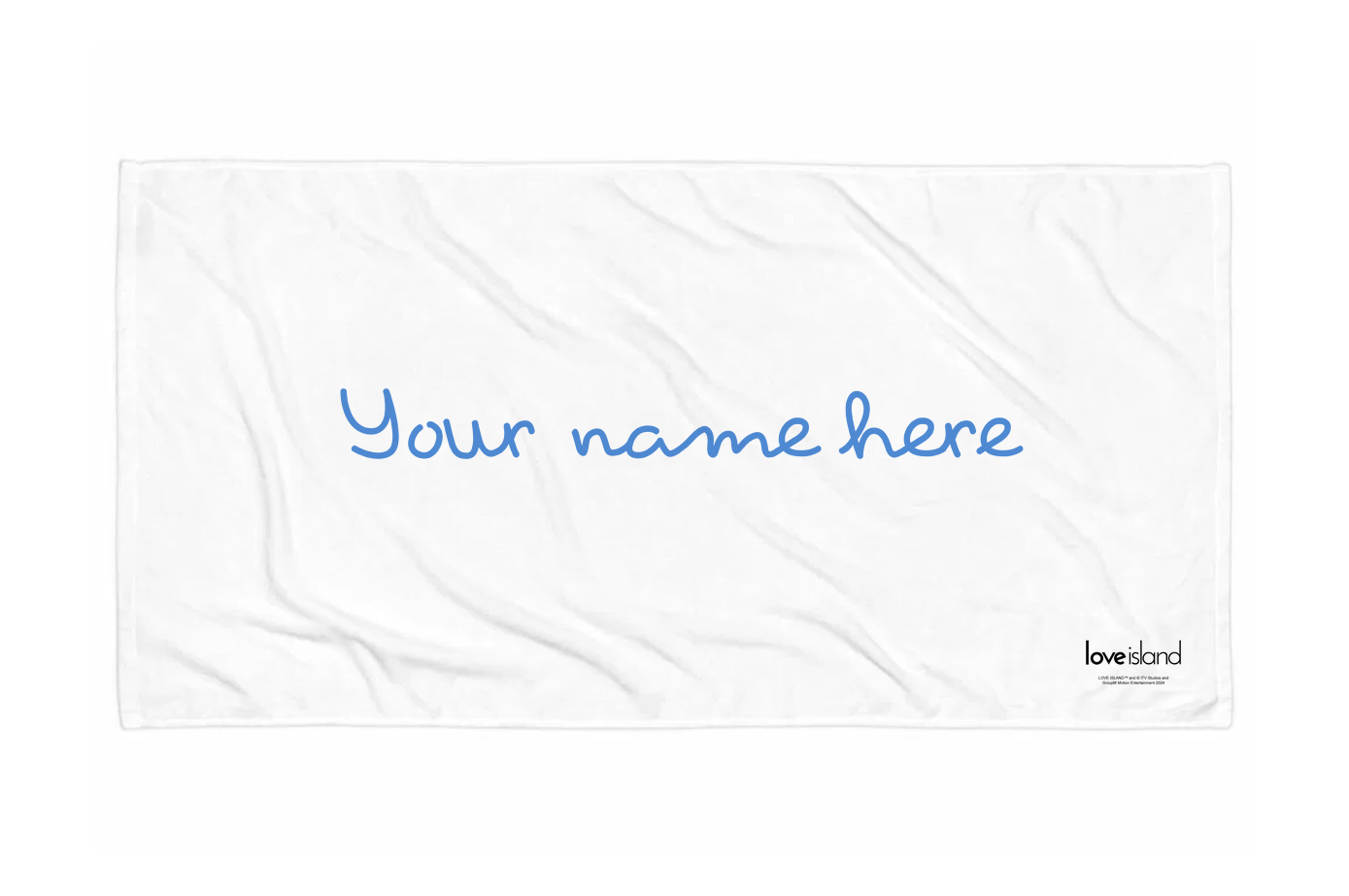 Official Love Island Towel - Personalised