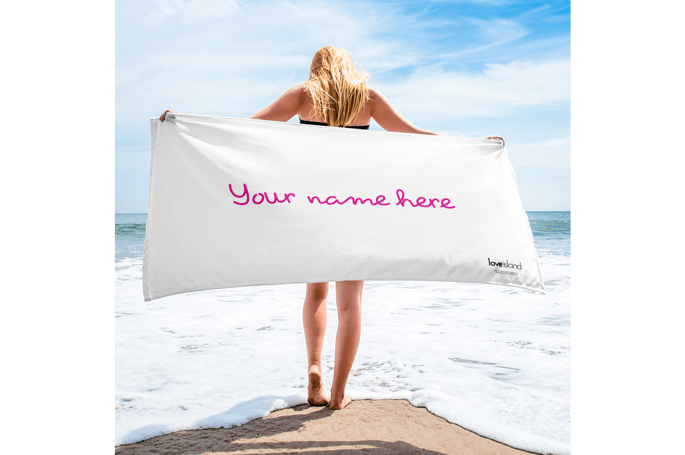 Official Love Island Towel - Personalised