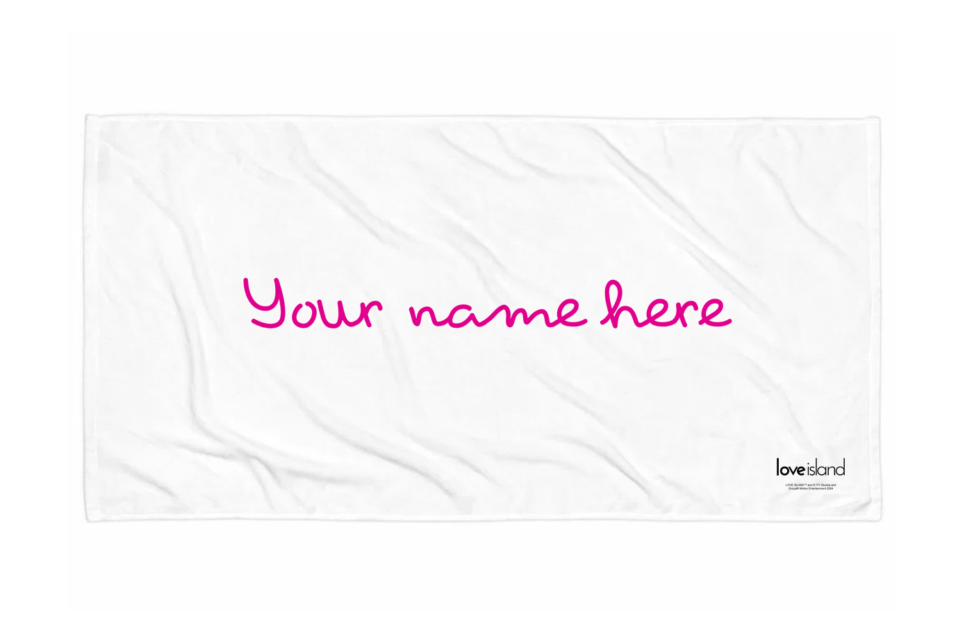 Official Love Island Towel - Personalised