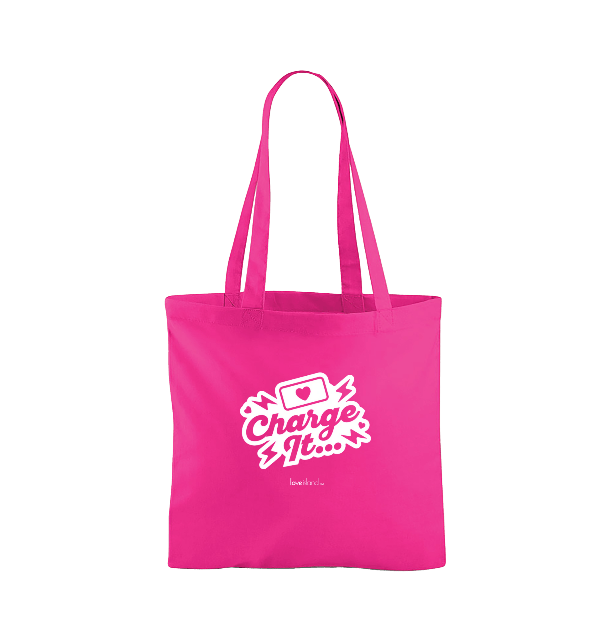 Fuchsia Printed Bag Front