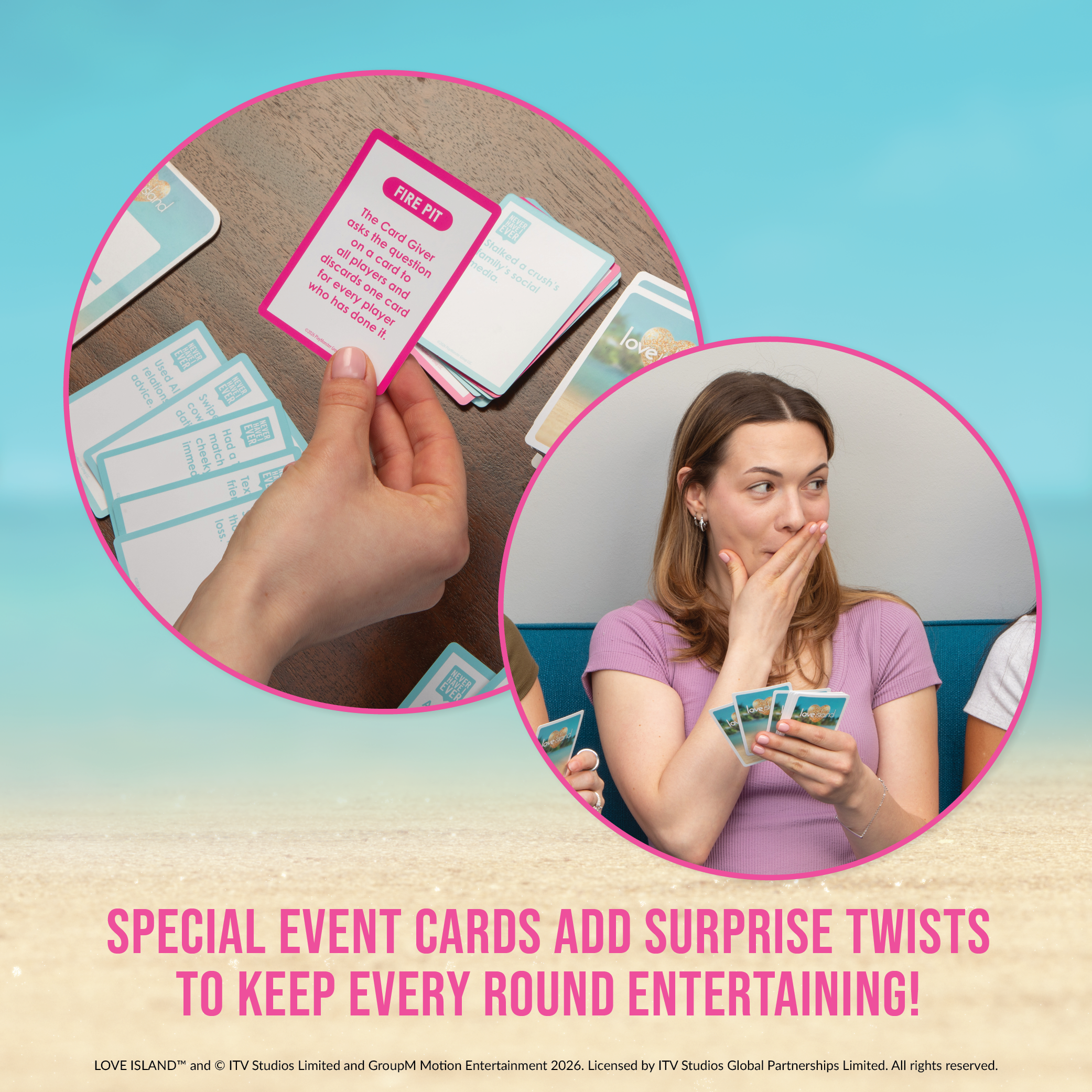 Love Island Never Have I Ever Game
