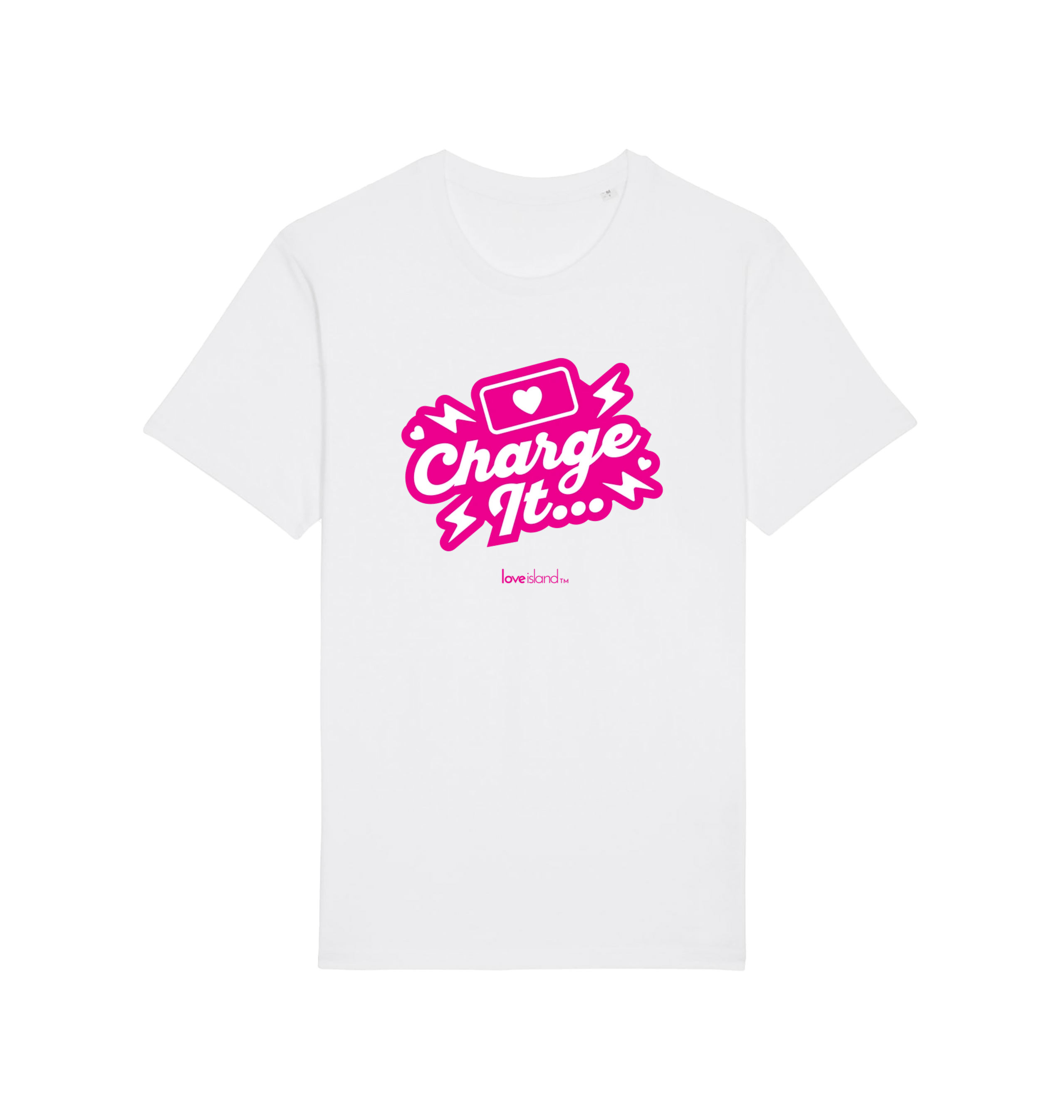 White Printed T-shirt Front