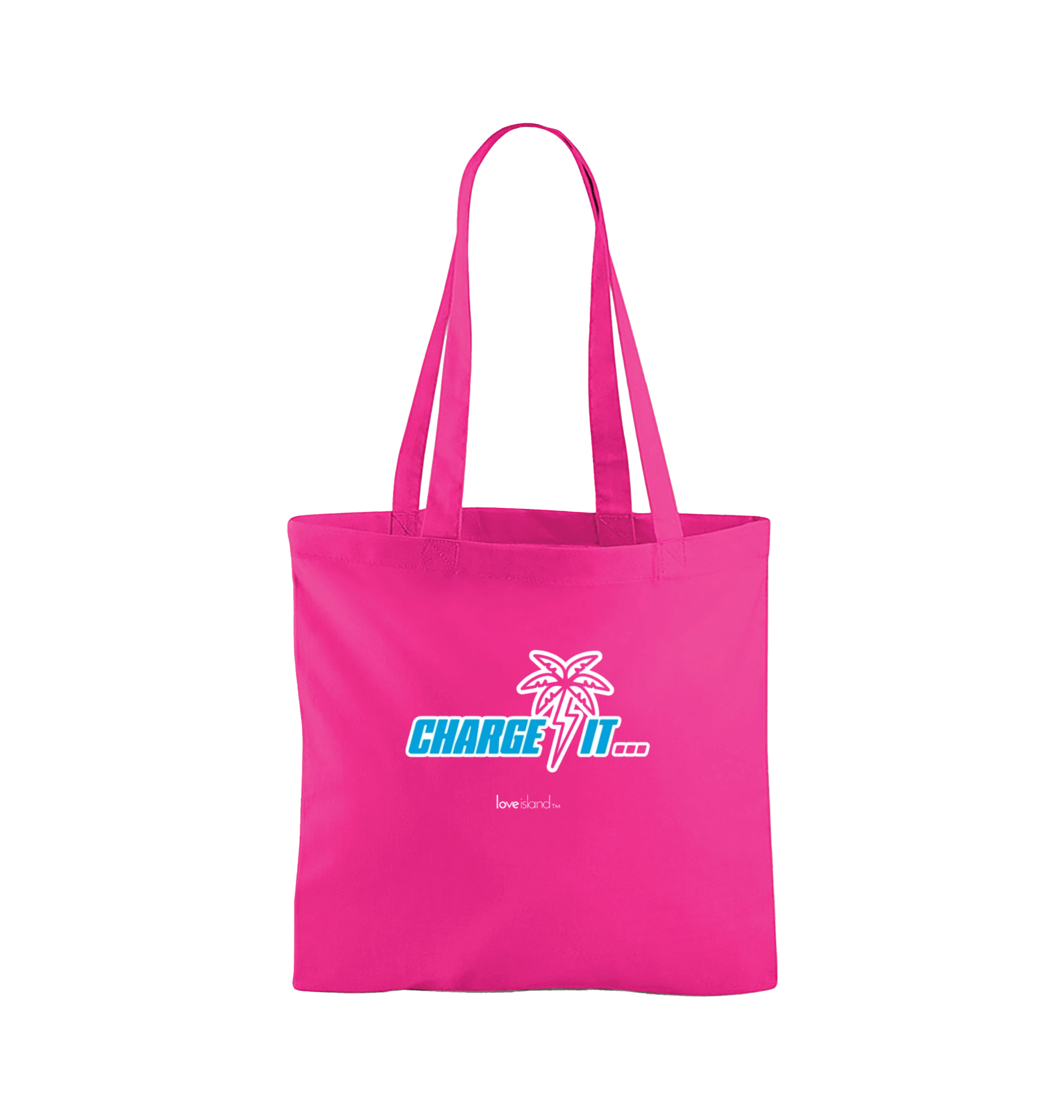 Fuchsia Printed Bag Front