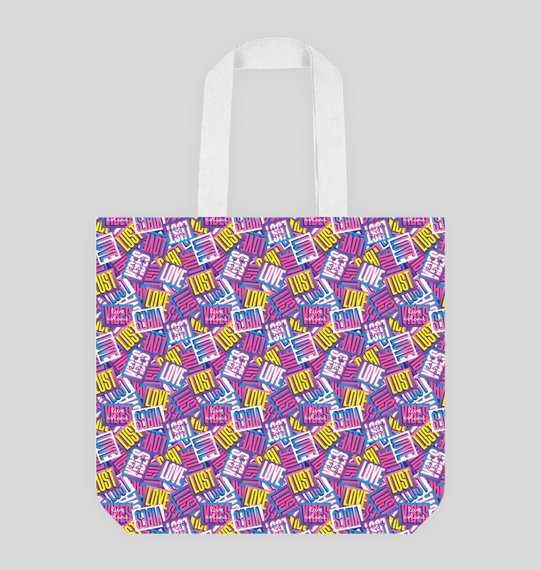 Pop art tote bag