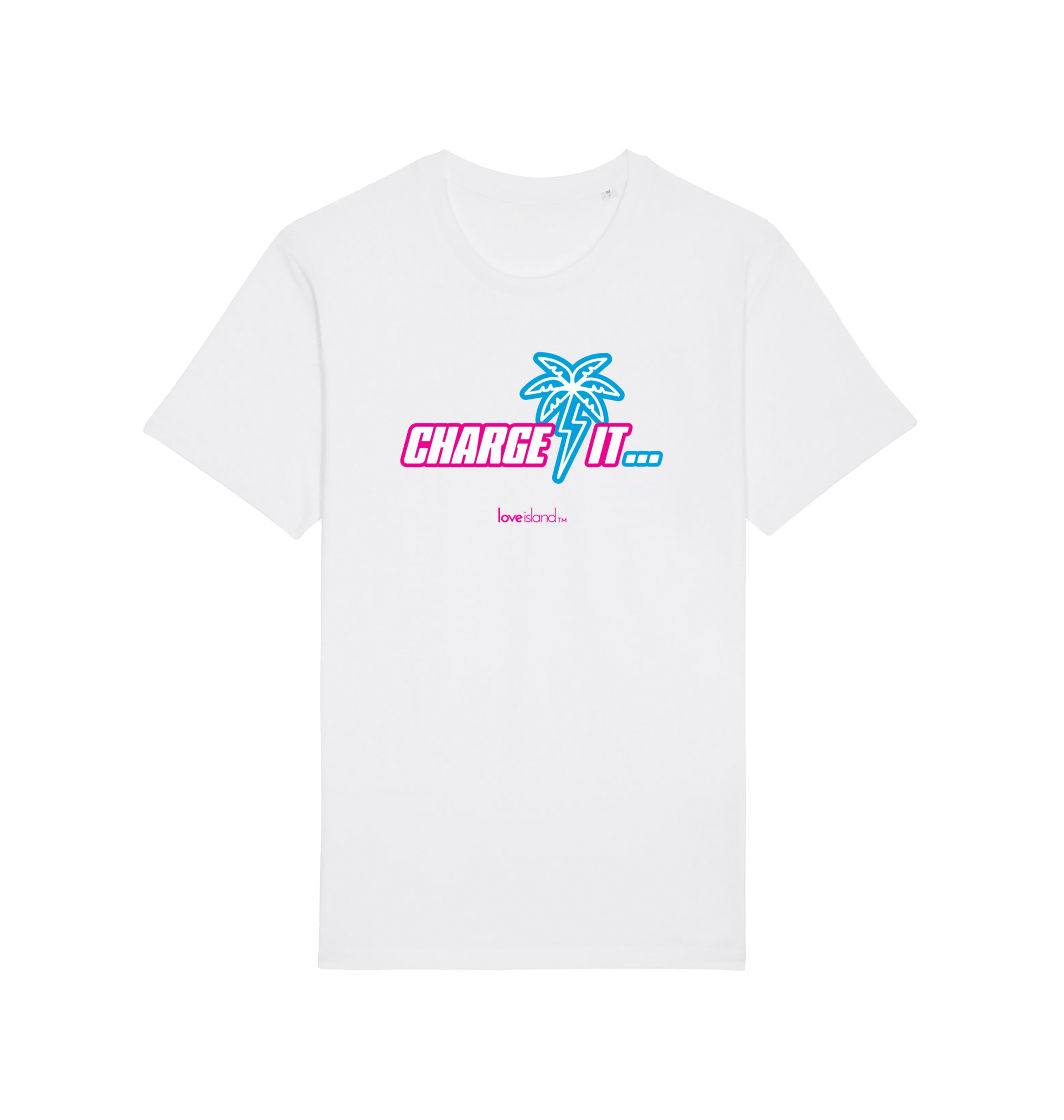 White Printed T-shirt Front