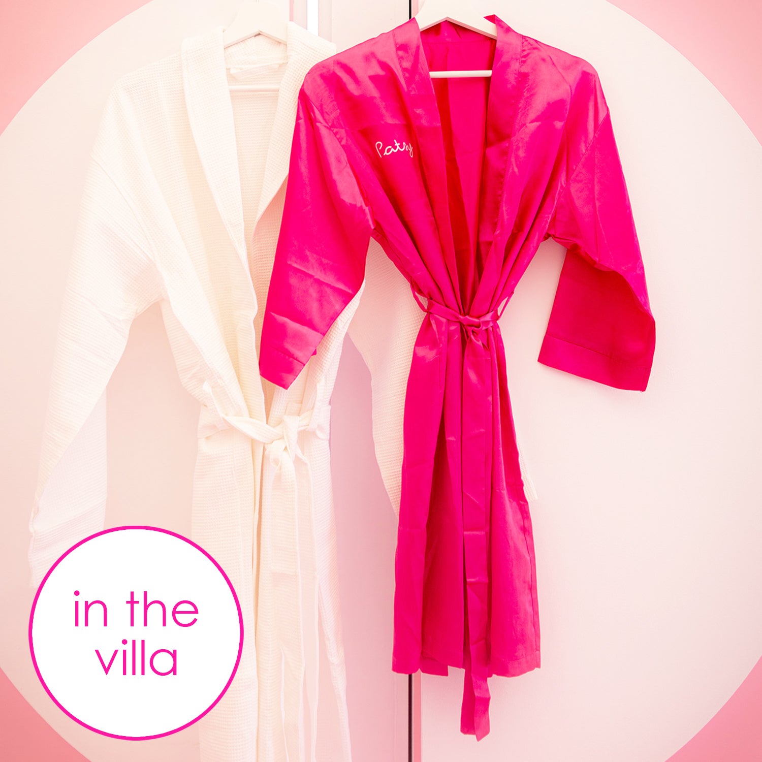 Love Island Robe Pink - Personalised