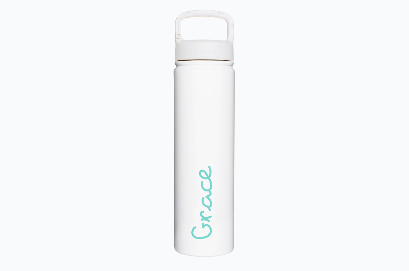 Offizielle Love Island Isolier-Wasserflasche – personalisiert