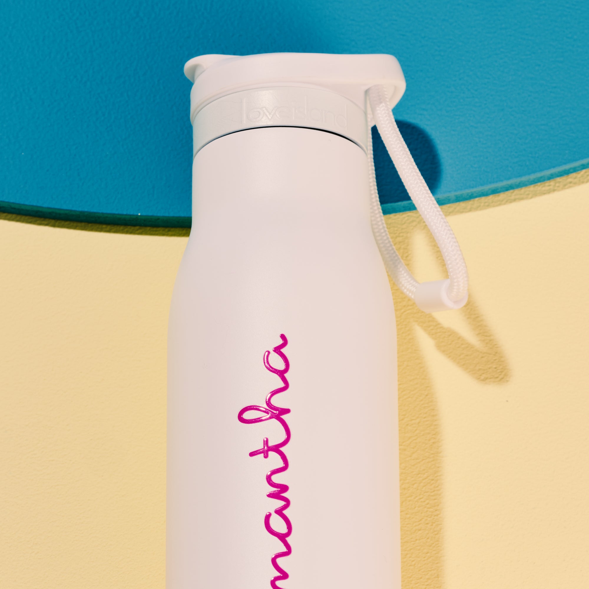 Brand New Official Love Island Insulated Water Bottle - Personalised