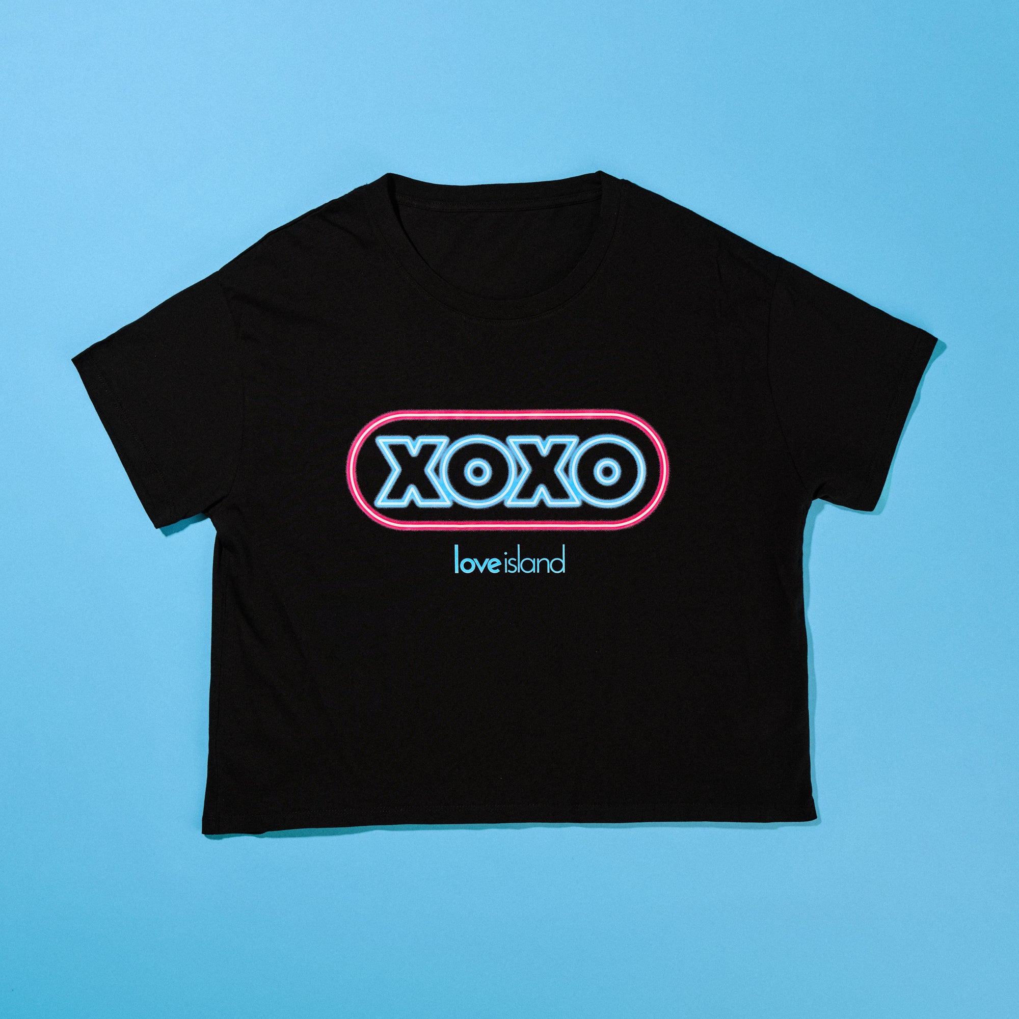 XOXO Black - Crop T-shirt