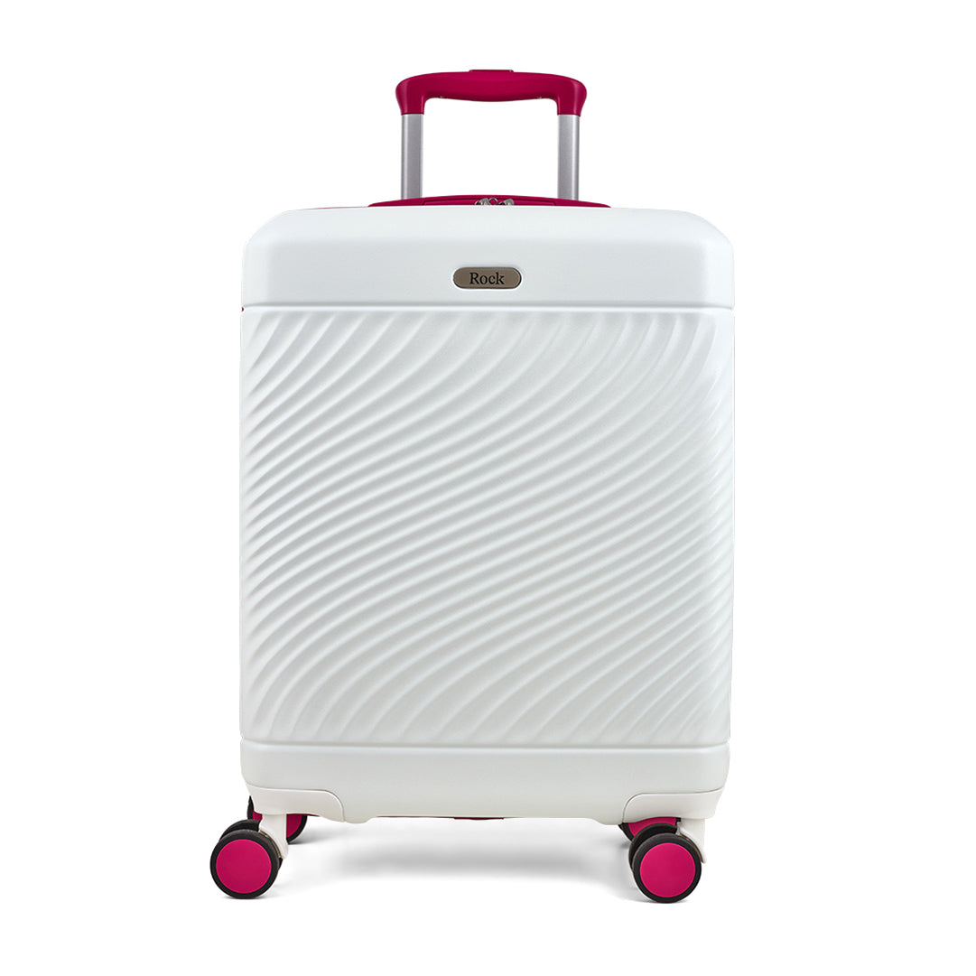 Brand New Official Love Island White & Pink Cabin Suitcase - Personalised