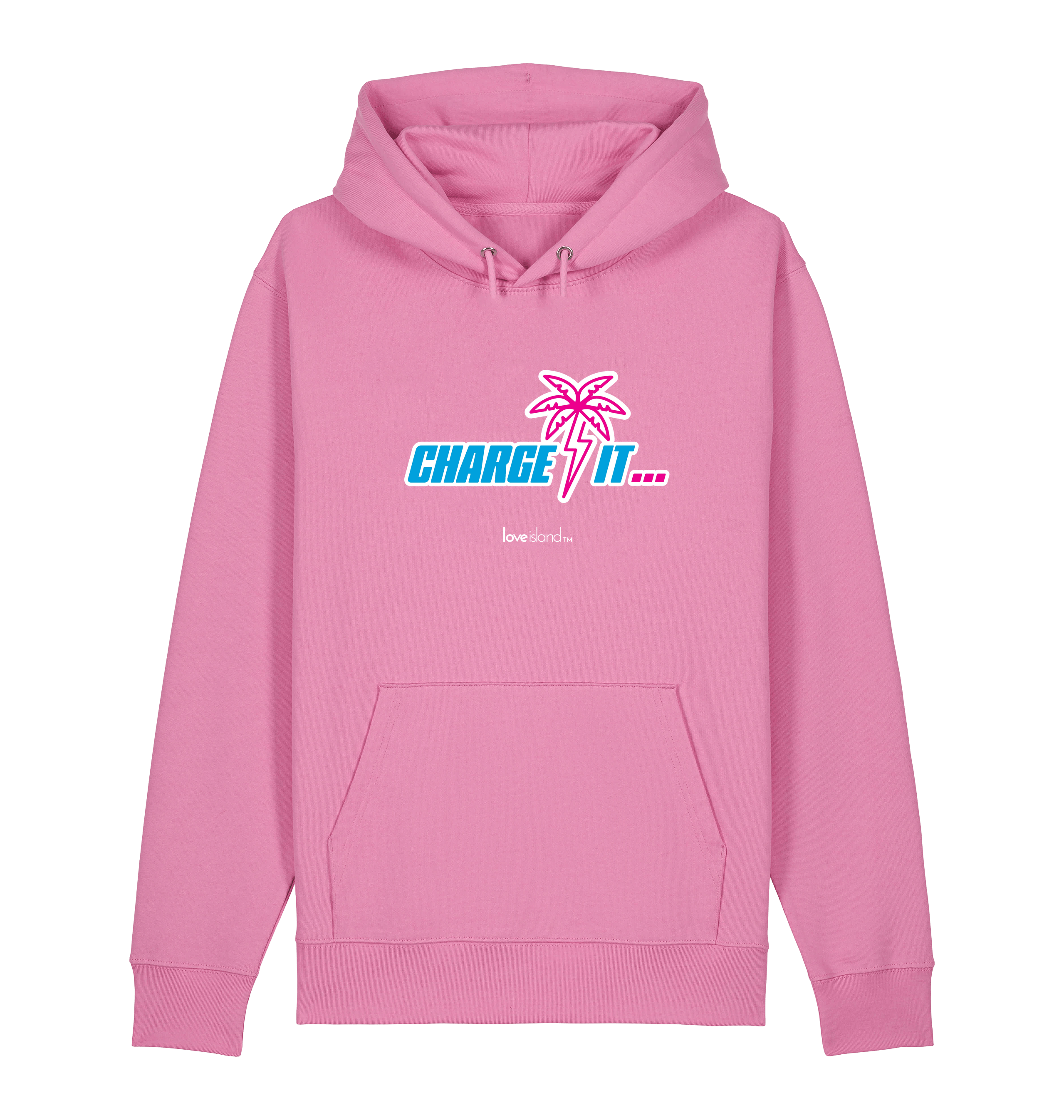 Bubble Pink Printed Sweater Front