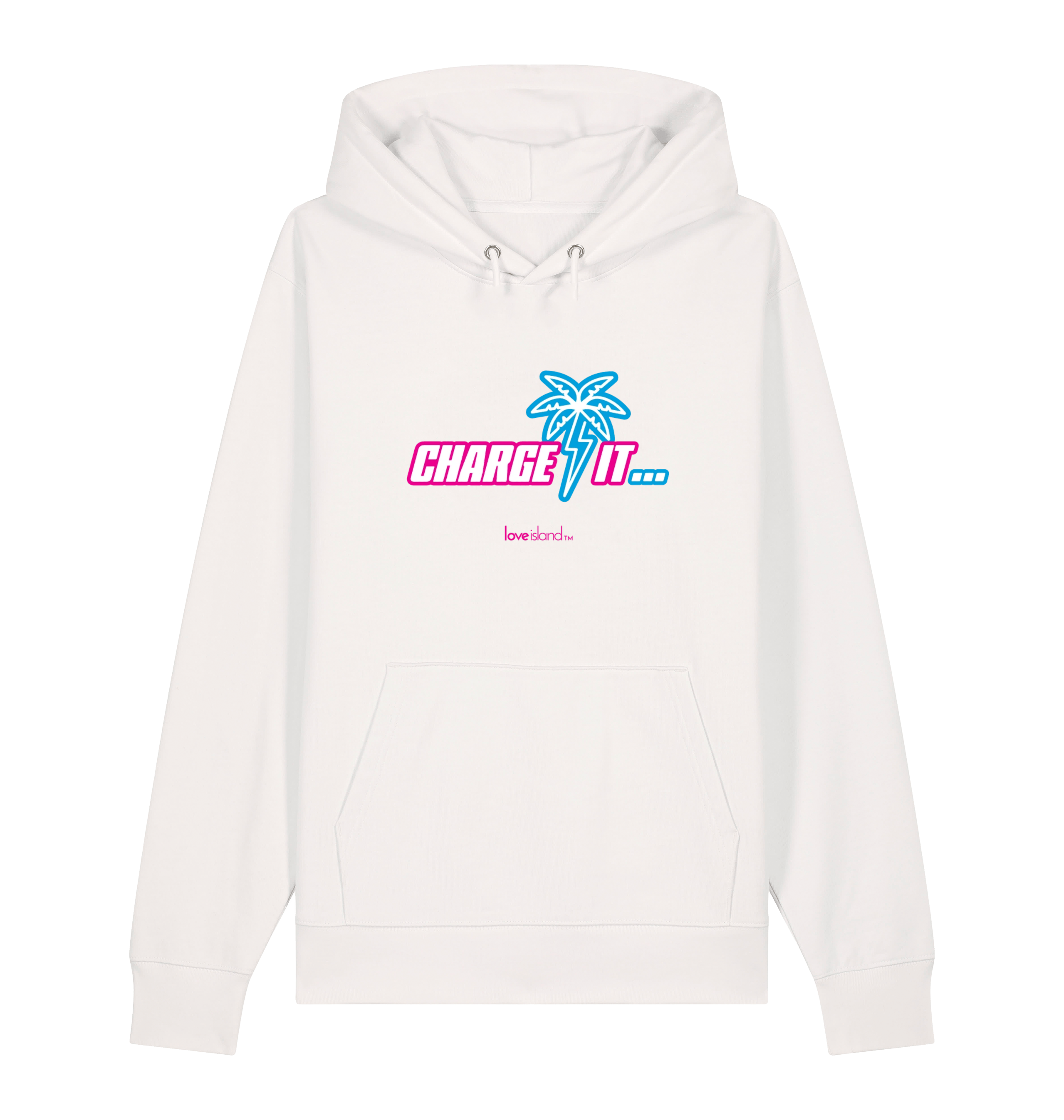 Off White Printed Sweater Front