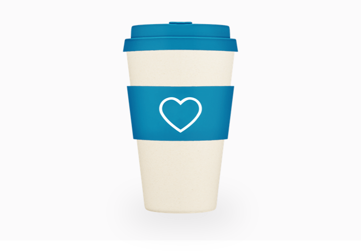 Sky Blue Re-Usable Cups