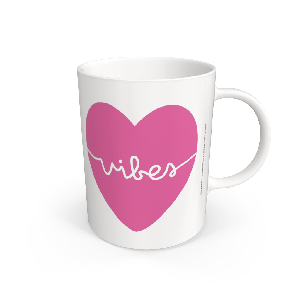 White Love Island 'Vibes' Mug