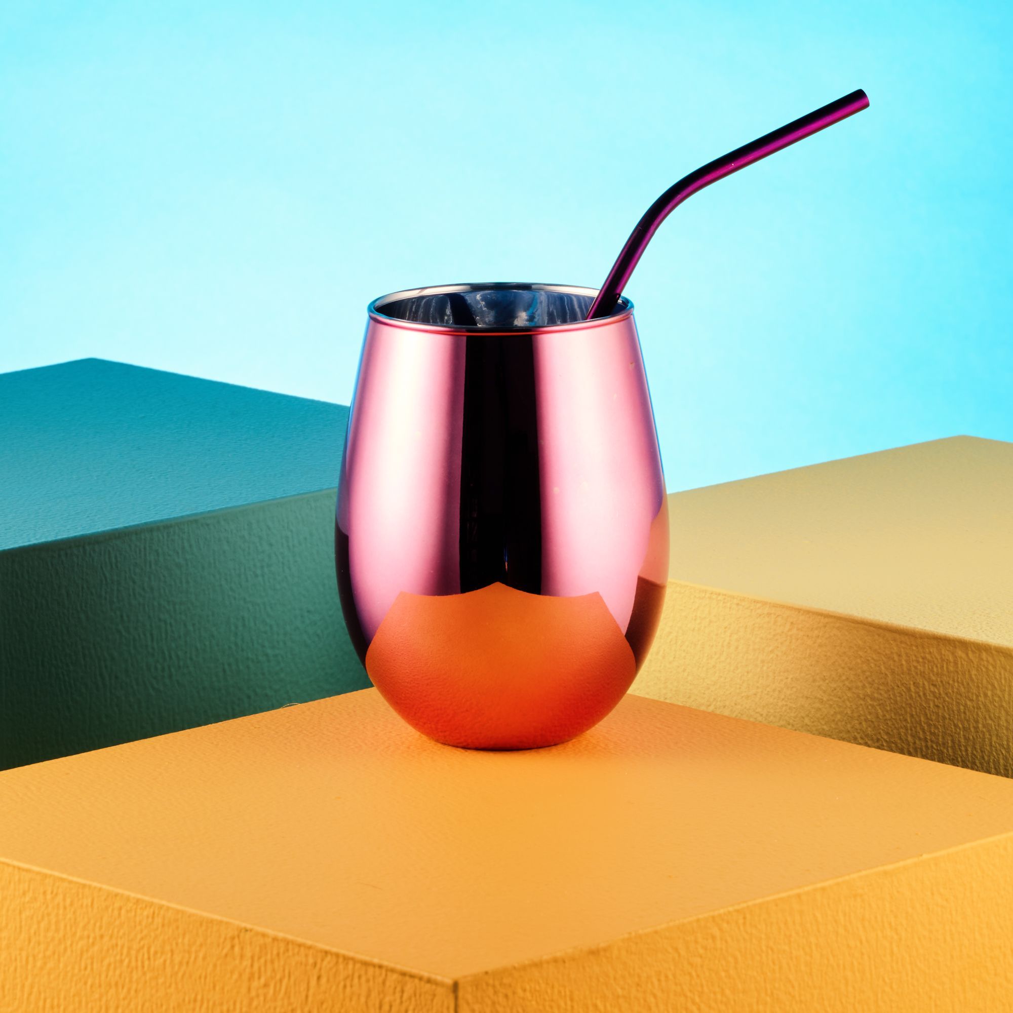Pink Drinkware Front