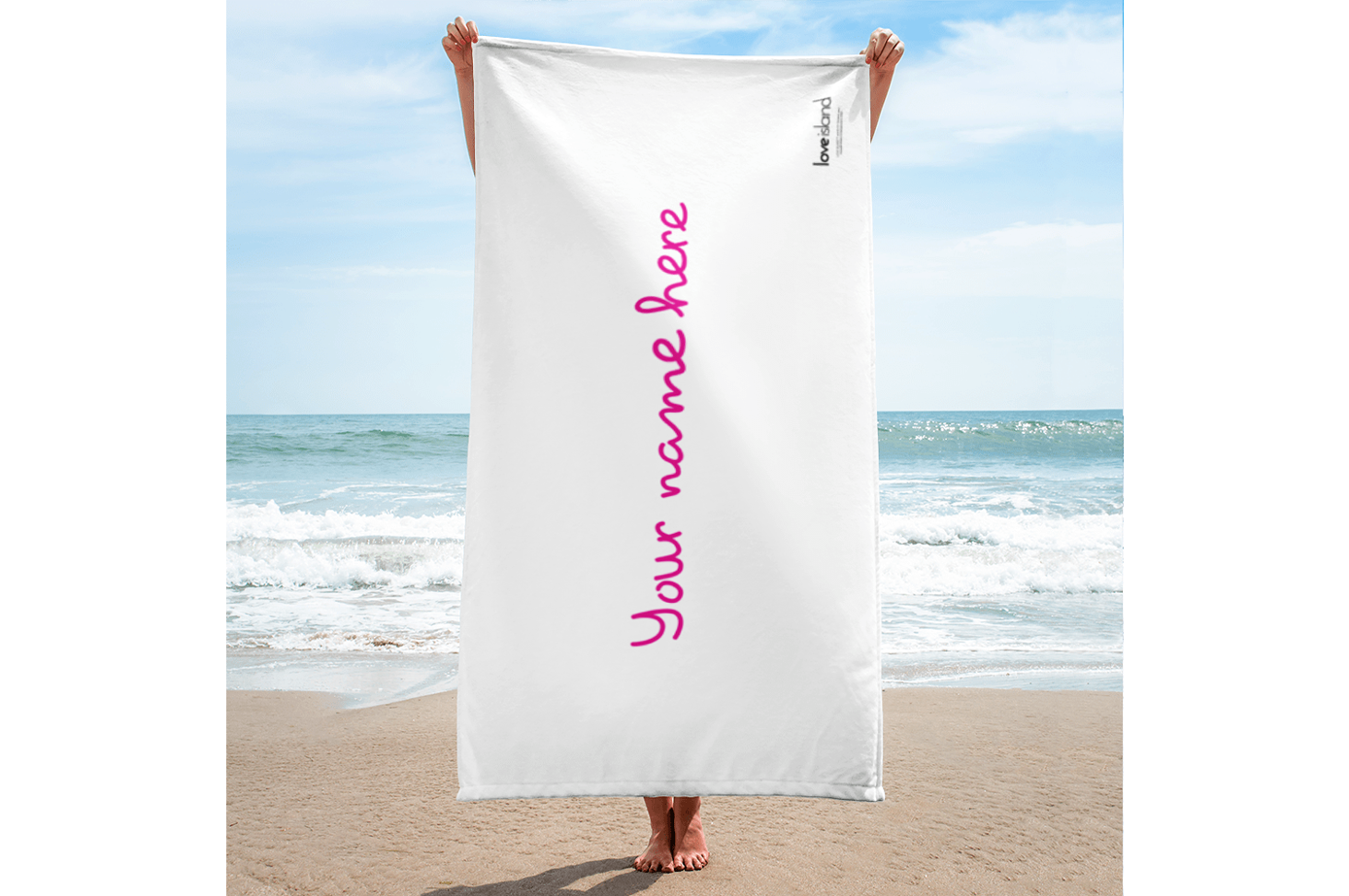 Official Love Island Towel - Personalised