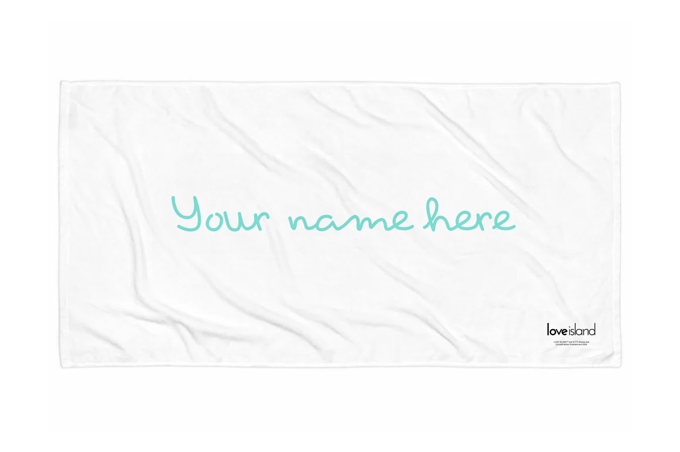 Official Love Island Towel - Personalised