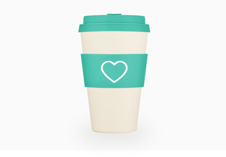 Love Island reusable Coffee Cups