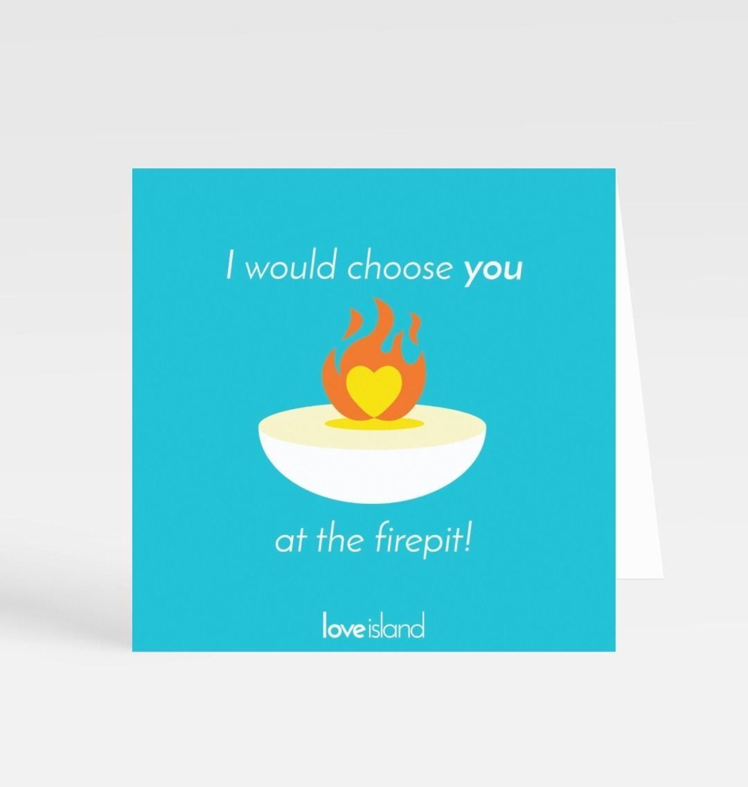 Firepit Greeting Card