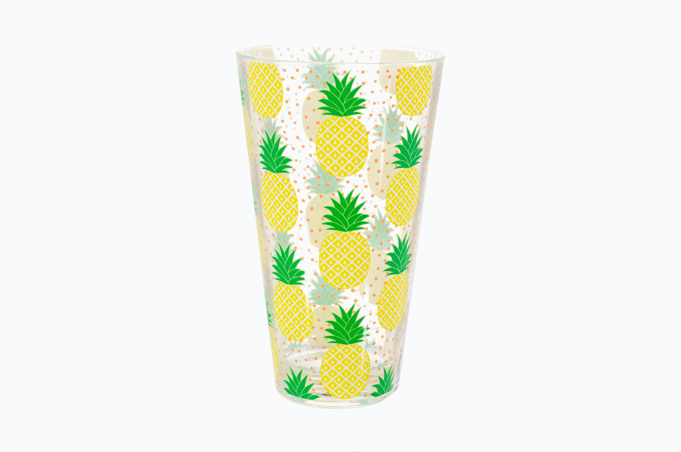 Official Love Island Pineapple Picnic Glasses - Set of 2